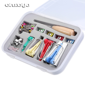 Kit d'outils pour <span class=keywords><strong>Machine</strong></span> à coudre, matériel de couture, reliure avec ruban, pour matelas, <span class=keywords><strong>Patchwork</strong></span> et tout travaux manuels - Product Image 2