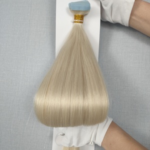 เทปต่อผมแท้ 100% เรมี่แฮร์ คุณภาพสูง เทปต่อผมสีบลอนด์ ขายส่ง - Product Image 1