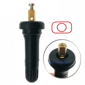 Válvulas de sensor de presión de neumáticos, Kit de reparación de vástago de válvula de goma TPMS413 TPMS, 20008