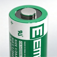 Batterie CKXIC CR14250BL - 1/2 AA, 3V, Convient aux compteurs d'eau intelligents et aux équipements de contrôle industriel PLC, Batteries au lithium