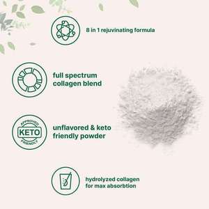 Customizable Instant Vegan <strong>Collagen</strong> <strong>Powder</strong> One Scoop for Adult Beauty Skin Brightening Hair &amp; Nail Support - Product Image 2