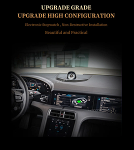 Cubierta Decorativa para el Cronómetro del Porsche Taycan 2020-2021, Accesorios Interiores para el Tablero - Product Image 4