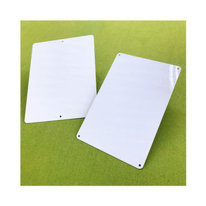 工厂A4 20X30cm厘米光泽白色升华空白铝金属板装饰定制印刷和尺寸 - Product Image 5