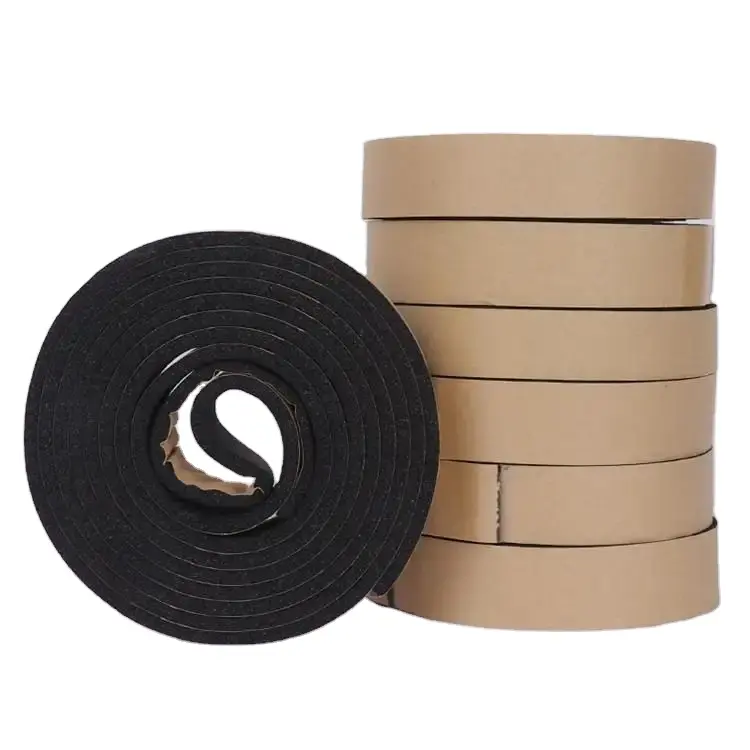 Factory direct Strong Resilience Foam PU foam seal strip window rubber door seal gasket sponge foam sealing strip