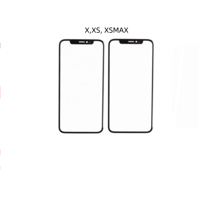Front Screen Outer Glass OCA X/XS/XR/11/12/13/14/15 (Plus/Pro/Max/Mini) LCD-Original Quality 100% Tested 1 Year Warranty Made