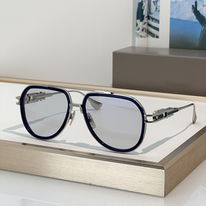 Gafas de Sol de Diseño Piloto con Doble Puente, Montura Metálica, Lentes Azules Degradados, Protección UV400, Unisex, para Conducir, Actividades al Aire Libre, Gafas de Moda de Alta Calidad - Product Image 5