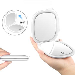 Mixed Procurement Low Price Pocket <b>Makeup</b> Mirror,Travel Foldable Small <b>Makeup</b> Mirror,LED Pocket Mirror - Product Image 1
