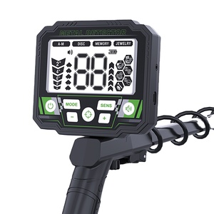 Detector de Metales Multifrecuencia con Bobina de Búsqueda Impermeable, Alta Sensibilidad, Herramienta de Prospección para Adultos, Plástico ABS Negro - Product Image 1