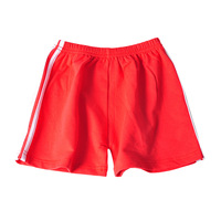 Pantalones cortos de algodón a la moda para niños y niñas, Shorts deportivos informales a rayas laterales para verano