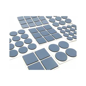 Furniture And Chair Table Non Slip Self Adhesive Protects Custom Die Cutting Flat Easy Glides