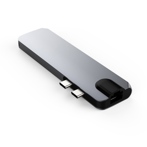 Bộ Chia Cổng Ethernet DC501, Cổng USB C Splitter Cho <span class=keywords><strong>Mac</strong></span> Book <span class=keywords><strong>Thunderbolt</strong></span> 3, Trạm Sạc Hai Cổng C Macbook Air 2020 - Product Image 6
