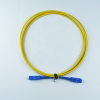 Cordon de raccordement simple mode G652D LSZH 3,0 mm SC UPC-SC UPC 1M pour FTTH, fibre optique