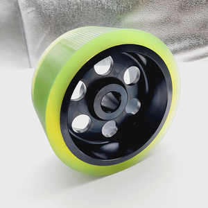 ลูกกลิ้งเคลือบยางโพลียูรีเทนทนต่อการสึกหรอสูงออกแบบมาเป็นพิเศษสำหรับการส่งผ่านอุปกรณ์ลำเลียงอุตสาหกรรม - Product Image 2