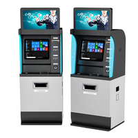 Kiosque de paiement en libre-service avec fonction SDK d'accepteur de facture d'imprimante thermique à écran tactile capacitif à 10 points pour le stationnement
