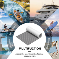 Tapis de pont de bateau en mousse EVA anti-uv, adhésif multicolore, 3M, 6mm, 1 pièce