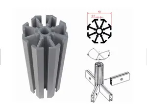 Handel Zeigen Standard Tragbare Aluminium Partition Ausstellung Stehen