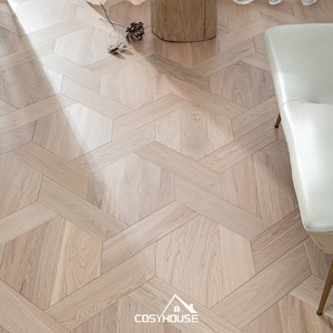 Foshan-<strong>hardwood</strong>-flooring <strong>Brazilian</strong> Brushed <strong>Hardwood</strong> Floor for Villa Australian White Oak <strong>Hardwood</strong> Flooring for Apartment Hotel - Product Image 3