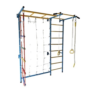 Set de Juegos Infantiles <span class=keywords><strong>7</strong></span> en 1 para Montar en la Pared, Gimnasio de Aventuras, Jungla, Escalada, Instalaciones de Entretenimiento - Product Image 3