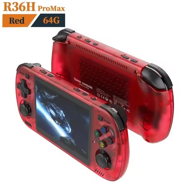 R36h Pro Max Portable Pocket Retro Handheld Video Game Console 4.2 Inch Screen 720*720 Display Joystick Gaming Player