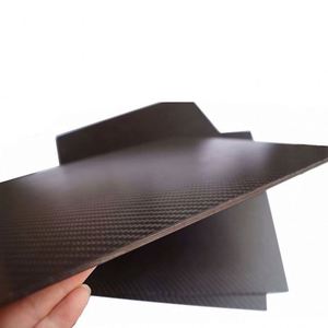 Lámina de Fibra de Carbono de Tamaño Personalizado, Tejido Plano/Crujiente, Placa de Fibra de Carbono - Product Image 2