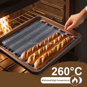 Bandeja para Hornear Baguettes de Silicona de Grado Alimenticio, Antiadherente, Reutilizable y Ecológica, con Reducción de Aranceles - Product Image 2
