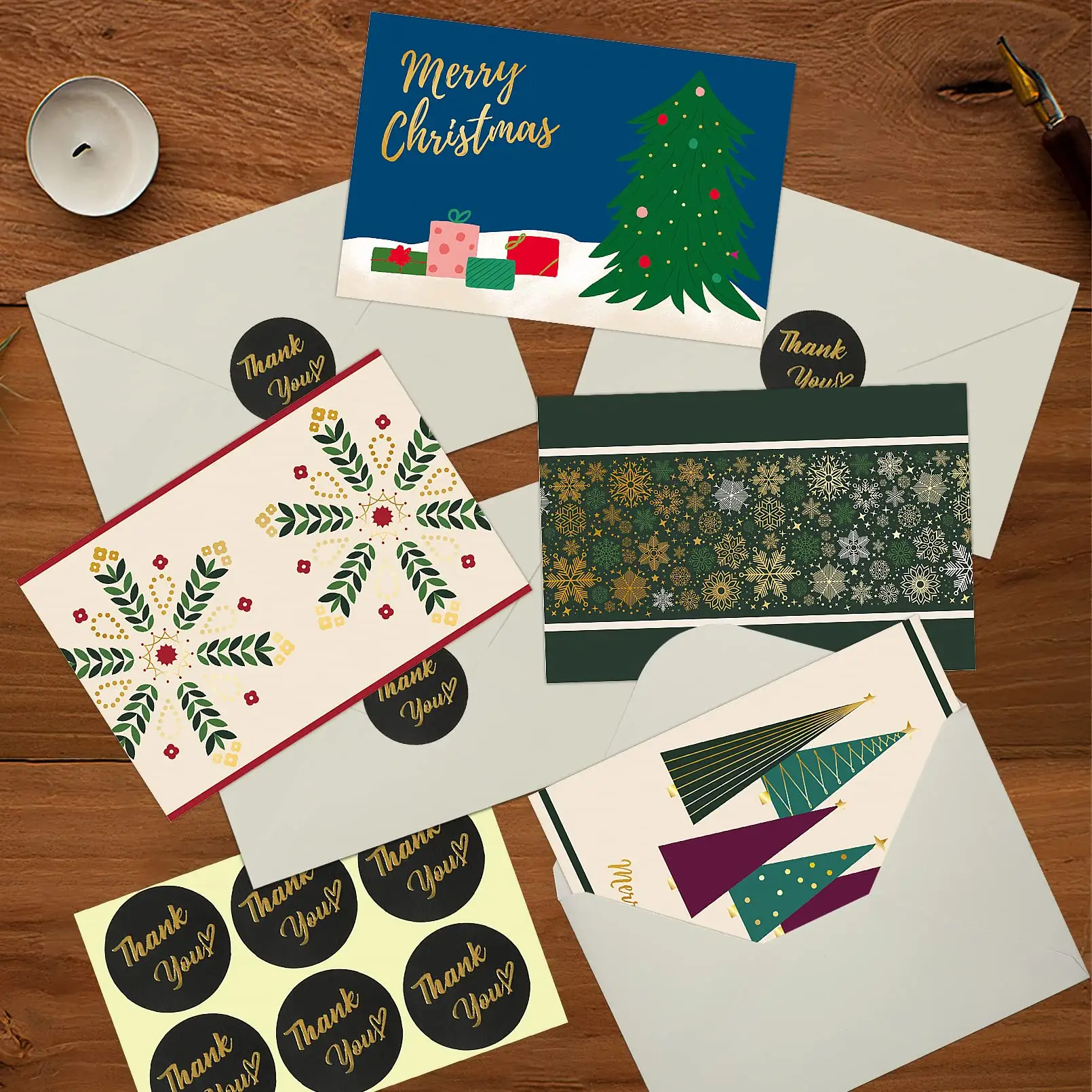 Прямая Продажа с фабрики, различные стили визитных карточек, благодарственные открытки, рождественские поздравительные открытки
