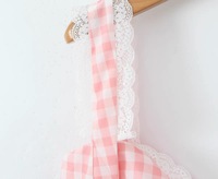 Robe Courte Plissée Rose à Bretelles et Col en V, Style Corset à Carreaux, Tendance et Élégante, Collection 2026 – Vente en Gros Direct Usine