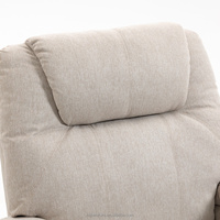 Meubles de maison de luxe : fauteuil inclinable électrique avec massage, chauffage et relaxation