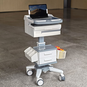 <span class=keywords><strong>Chariot</strong></span> informatique médical <span class=keywords><strong>mobile</strong></span> BT-LY31 en plastique <span class=keywords><strong>pour</strong></span> poste de travail du patient et du médecin en milieu hospitalier - Product Image 5