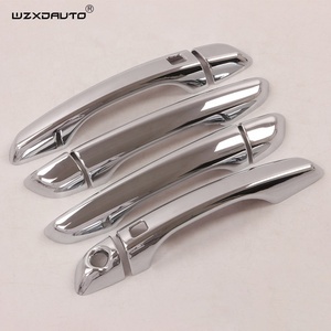 WZXD New Cars Side <b>Door</b> Handle Cover With Smart Hole <b>Trim</b> Accessories ABS Chrome Body Kit 2019 2020 for - Product Image 4
