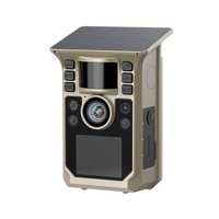 Caméra de chasse thermique intégrée à énergie solaire avec vision nocturne couleur, WIFI, vidéo 1080P, 64MP pour la faune en extérieur