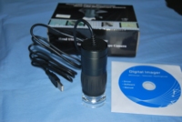 2.0MP CMOS Professional Imaging Sensor Digital USB Microscope 8 LED 40X-600X Zoom Big Handwheel Double Helix Rail Focusing