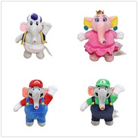 Boneka Plush Pir Yos Pop Ody Bom Omb Elephant Pea Toa Dry Bon Koo Bow Bull Bil Cha Cho Hat