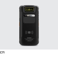 Chainway C71 Android 13 Rugged PDA 2D Escáner de código de barras Lector NFC IP67 Computadora móvil de mano Lector RFID WiFi