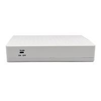 Saklar Ethernet adaptor 100 port, saklar jaringan Gigabit Cepat RJ45 10/1000/5/8 Mbps