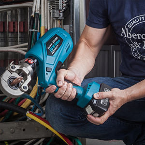 ED-300 18V alimenté par batterie au Lithium outil de <span class=keywords><strong>Compression</strong></span> hydraulique sans fil câble <span class=keywords><strong>pince</strong></span> <span class=keywords><strong>à</strong></span> sertir pour les projets de Distribution d'énergie - Product Image 3