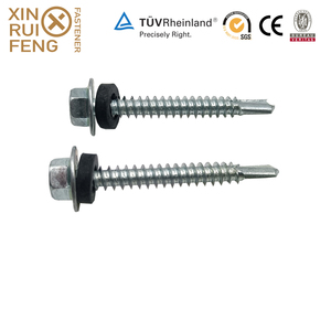 <span class=keywords><strong>Tornillos</strong></span> autoperforantes hexagonales al por mayor con arandela <span class=keywords><strong>de</strong></span> EPDM para techos metálicos y reparación <span class=keywords><strong>de</strong></span> techos DIY - Product Image 4