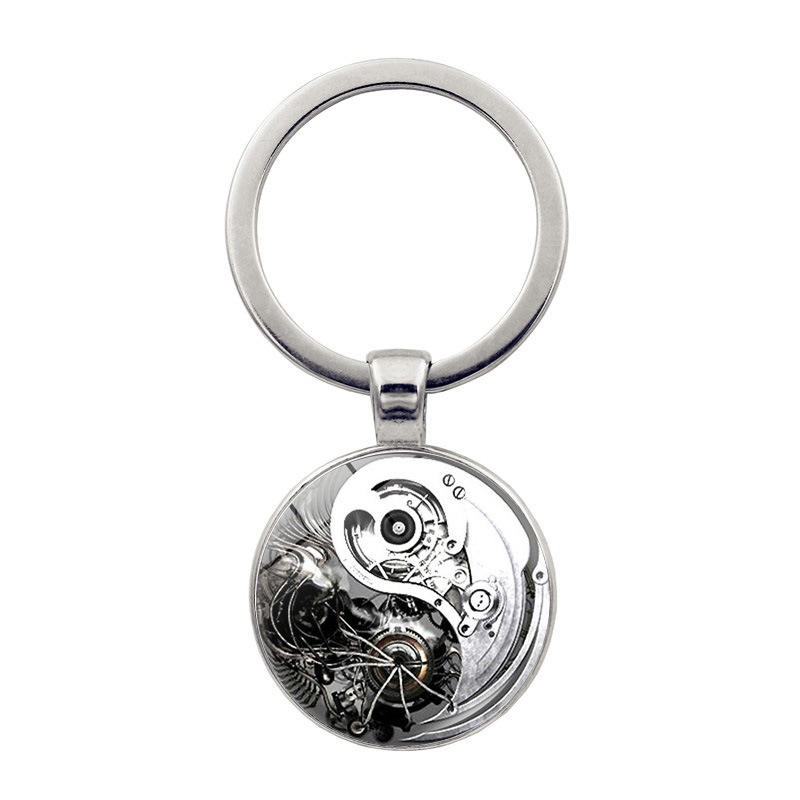 Yin Yang Keychains Elegant Tai Chi Jewelry for All