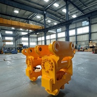 Attelage rapide hydraulique inclinable pour excavatrices de 4 à 9 tonnes, poids 220 kg, garantie 1 an