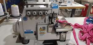 จักรเย็บผ้าโอเวอร์ล็อคแบบขับเคลื่อนด้วยมอเตอร์ตรงรุ่น Zoyer ZY988-4FD สำหรับงานอุตสาหกรรม  แบบมือซ้าย โครงสร้างโลหะเดี่ยว มอเตอร์ความเร็วสูง ระบบลม - Product Image 4