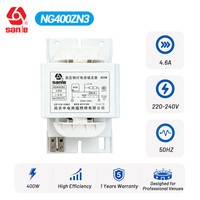 Ballast HPS Sanle 400W à fil de cuivre 220-240V 50Hz 4.6A pour néons au sodium haute pression, garantie 1 an