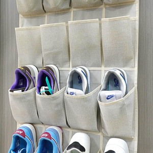 Organizzatore per Scarpe da Appendere alla Porta con Tasche in Rete Traspirante, Resistente, per Sneakers, Scarpe Basse e Accessori - Product Image 1