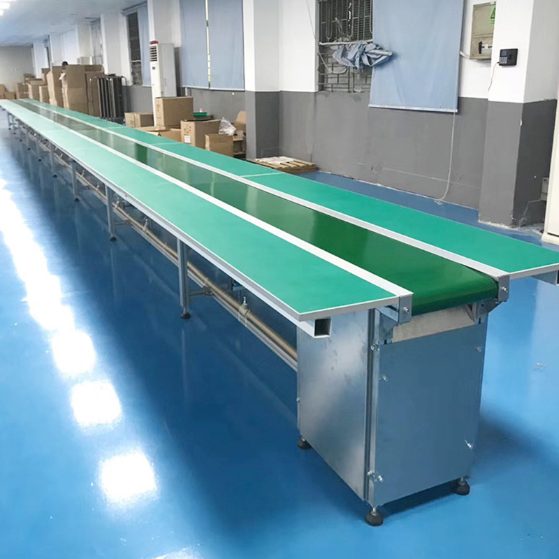 Double-sided electronic product PVC belt assembly line mobile phone accessories conveyor equipment Customize