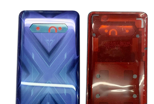 Xiaomi squalo nero 4 coperchio posteriore del pannello della porta posteriore Logo nero alloggiamento per telefoni cellulari - Product Image 2