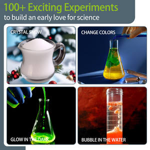 OEM Support 120 + Science Experiment Kit Hot Super Experiments Science Kit para niños Educational Science Kit - Product Image 6