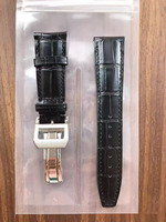 Bracelet de montre en cuir personnalisé de luxe haut de gamme, imperméable, pour hommes matures