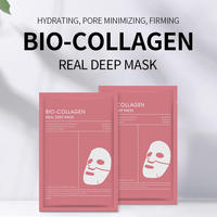 Masque Lifting au Collagène Profond Anti-Rides Soin Visage Coréen Masque Nuit Hydrogel au Bio-Collagène