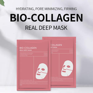 Maschera di sollevamento del collagene profonda Anti rughe maschera per <span class=keywords><strong>la</strong></span> cura della pelle coreana Bio-collagene durante <span class=keywords><strong>la</strong></span> notte in idrogel foglio di collagene maschera - Product Image 3