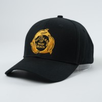 Groothandel Custom 6 Panel Sport Klassiekers Vader Hoed Hoge Kwaliteit Borduurwerk Logo Zwart Katoen Gorras Heren Vrouwen Baseball Cap