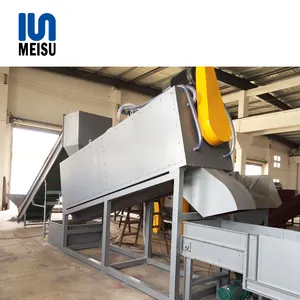 Waste Plastic Bottle Bag Pet PE Recycling Machine Crushing Washing Drying Waste Plastic Bottle For The Recycle Washing Line